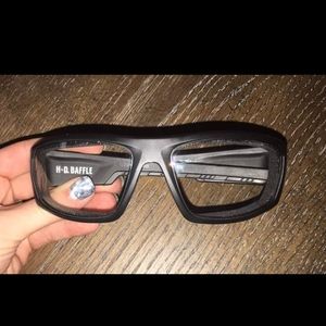 COPY - Harley davidson men's baffle sunglasses, clear lenses & Matte black fram…